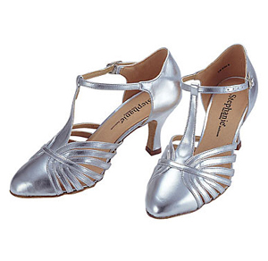 silver character shoes