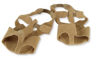 DS-6143 Tan Half Sole Lyrical Sandal