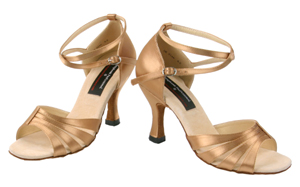 E0975, Copper Tan Satin Clearance