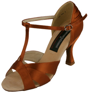 E1445, Dark Tan Satin Clearance