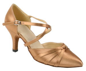 E0475, Copper Tan Satin Clearance