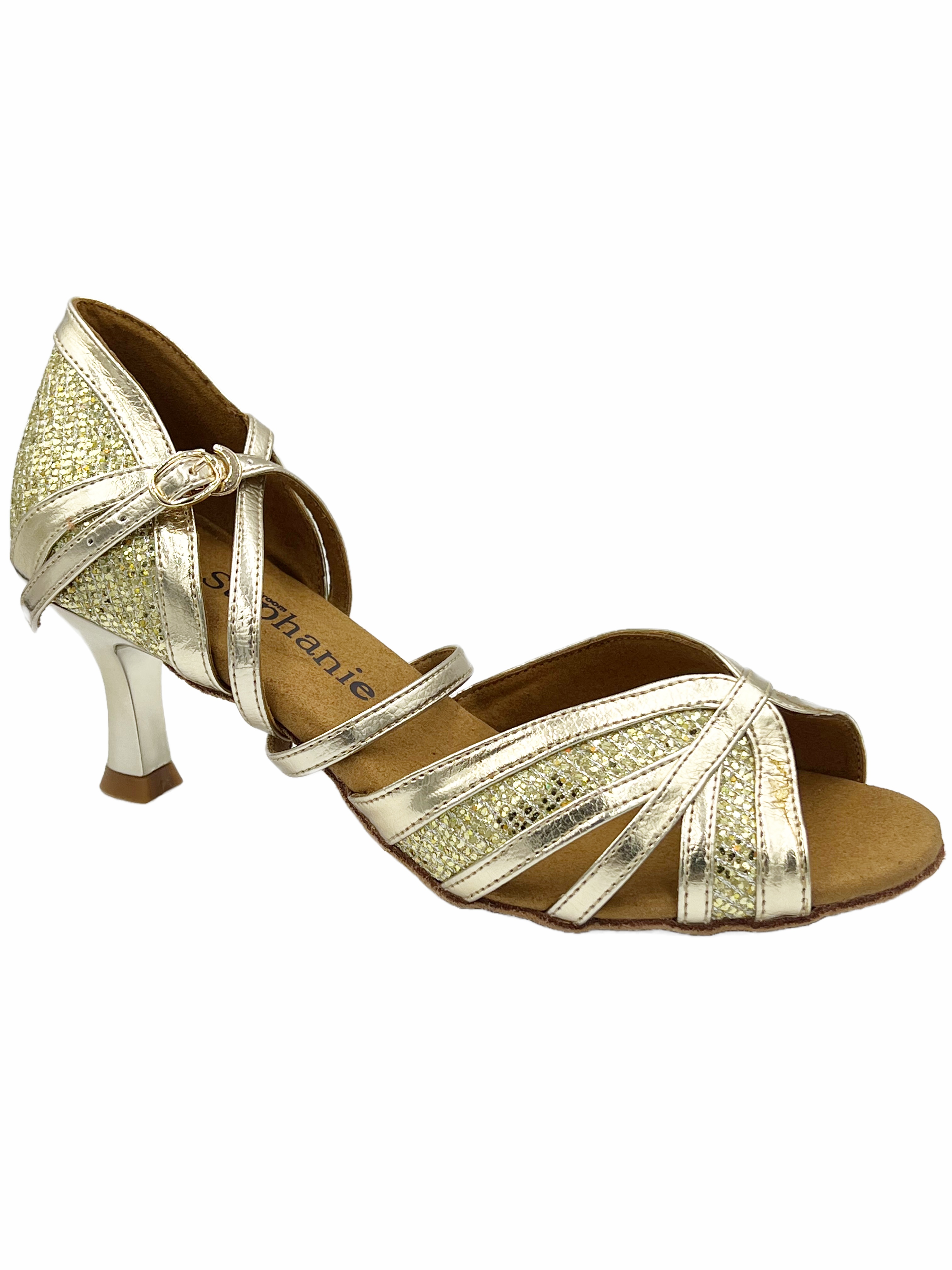 2083-32S, Gold Leather / Glitter Clearance