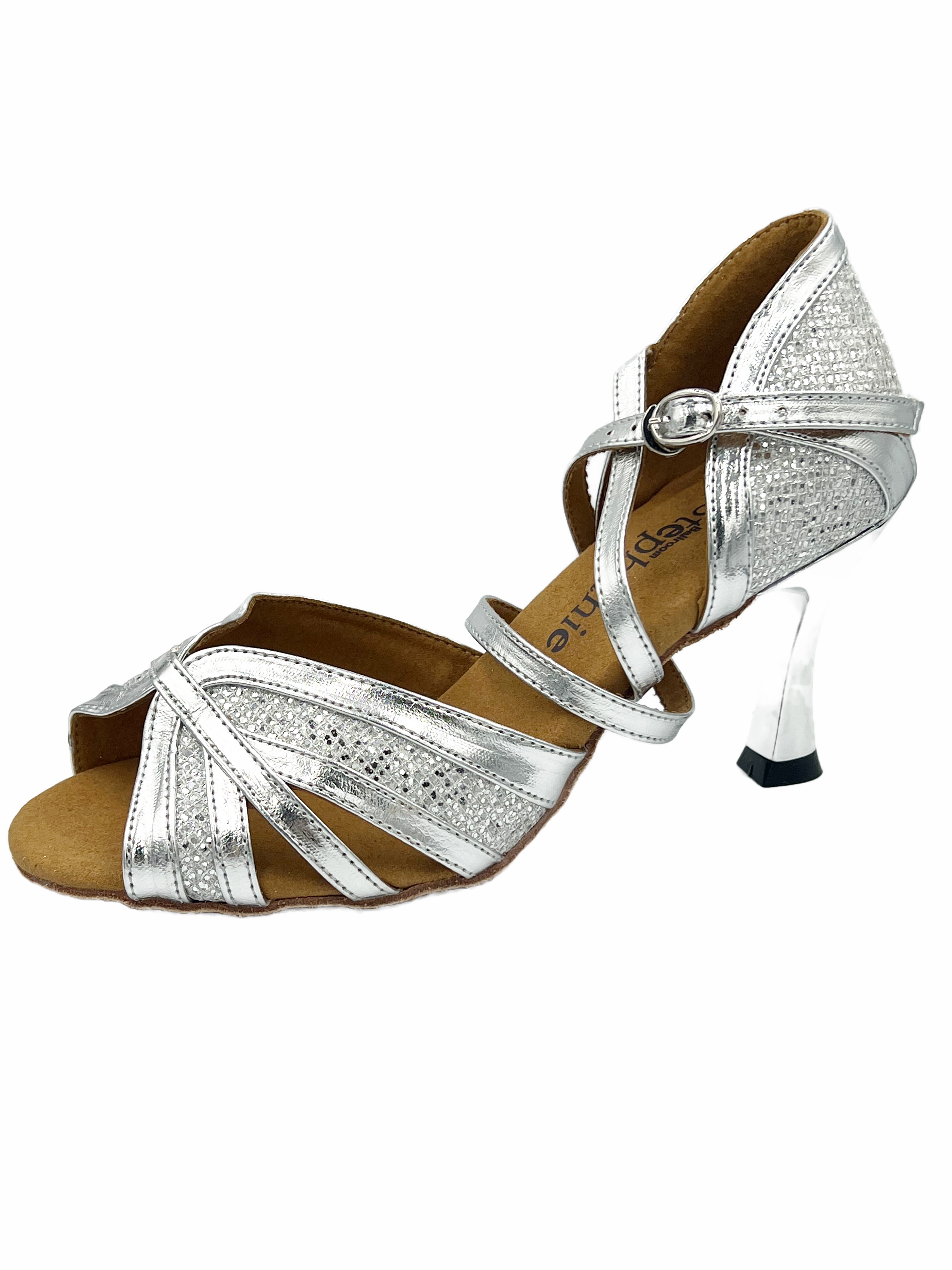 2083-42S, Silver Leather / Glitter Clearance