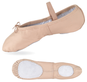 DS-392 Split Sole Leather Ballet Youth