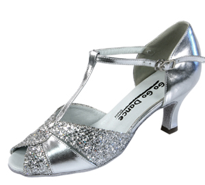 GO4203, Silver Leather Sparkle