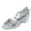 GO3060G (Child), Silver Leather / Glitter Clearance