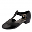 5010-11, Black Leather / Patent Trim