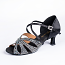2108-15, Black Satin / Rhinestone