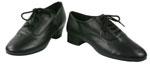 13001-11, Men's Black Leather Clearance