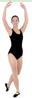 DS-109A Adult Stretch Nylon Tank Style