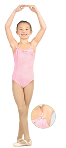 DS-602C Child Camisole Leotard w/Rosettes