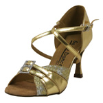 GO9522, Gold Leather / Glitter Clearance