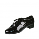 E-400112, Men's Black Patent Leather/ Flex Split Sole