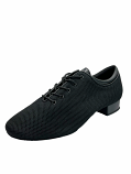 4006-11, Men's Black Air Mesh / Leather Trim / Flex Sole