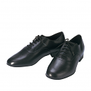 E-400211, Men's Black Leather