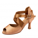2104-65, Dark Tan Satin / Bronze Scale 